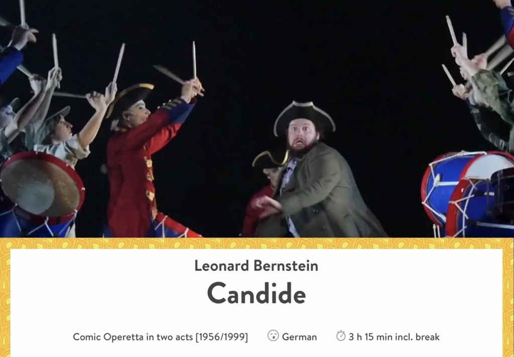 Candide (Œuvre - Leonard Bernstein/Lillian Hellman)
